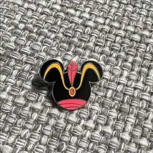 Disney Mickey Mouse Jafar-Inspired Pin - Black, Red, and Gold
